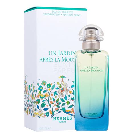 hermes parfum jardin apres mousson|hermes un jardin after mousson.